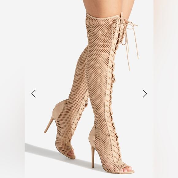 Diandra Sexy Mesh over the knee boot - Picture 5 of 5